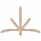 Ekena Millwork Alberta Smooth Timber Gable Bracket, Douglas Fir, 60"W x 40"H x 3 1/2"D x 3 1/2"F, 16/12 Pitch GBW060X40X0404ALB00SDF - alternate 1